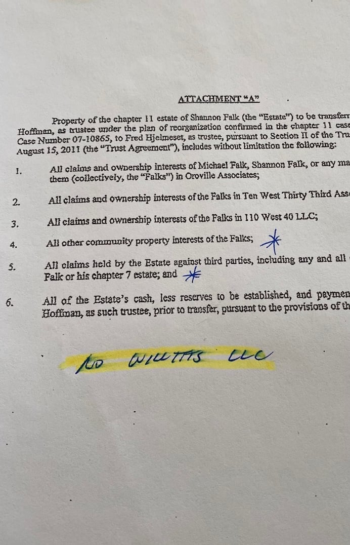 Or maybe Bill Willitts left out is Attachment A disorder