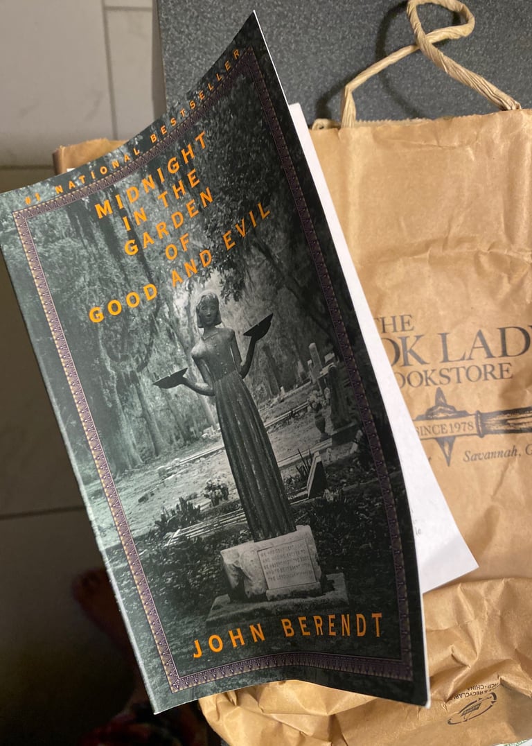 Wet copy of Midnight in the Garden of Good and Evil