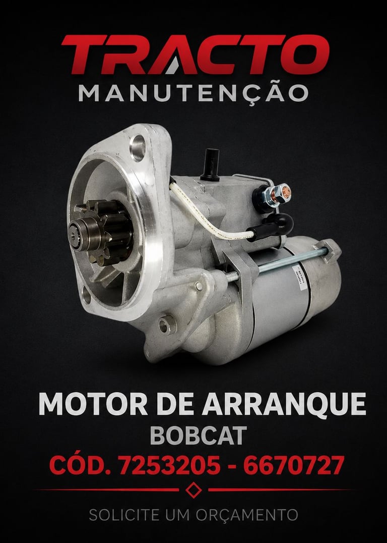 7253205-6670727 - Motor de Arranque Bobcat