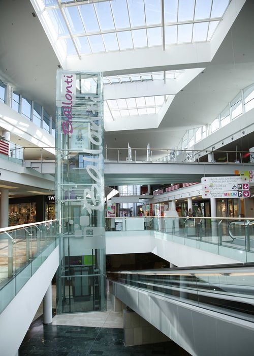 centro comercial Ballonti GURBAIN arquitectura