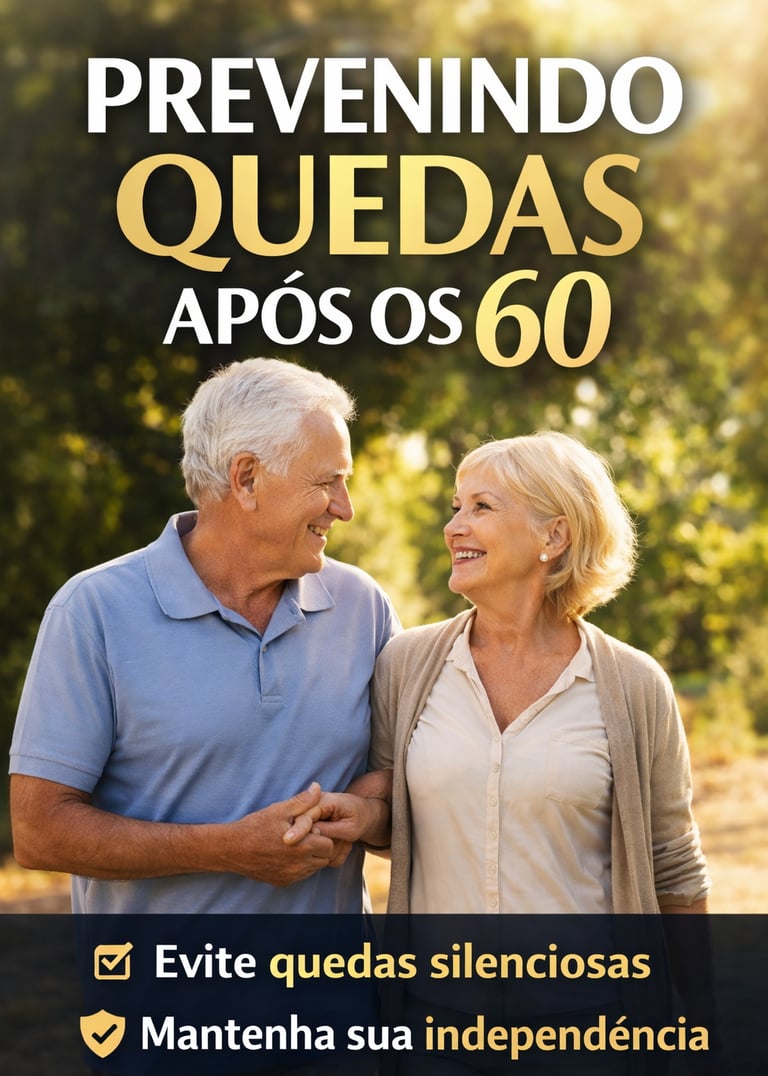 Aprenda como prevenir quedas após os 60 anos com ajustes simples, sem medo nem exercícios perigosos.