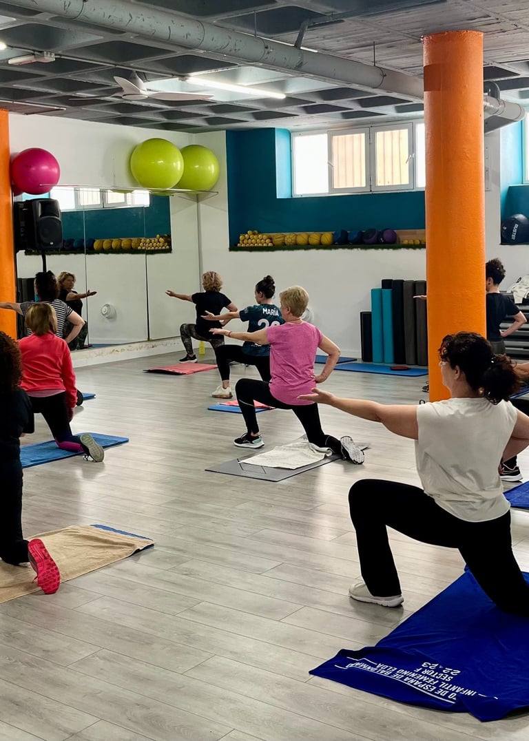 Hacer pilates elda