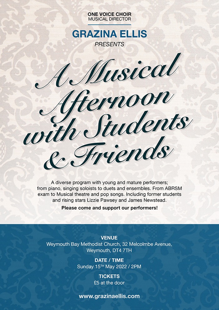A Musical Afternoon with Students & Friends 2022
