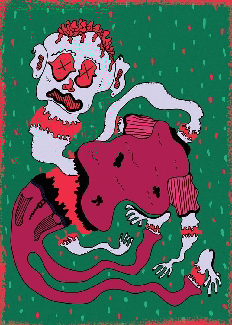 Crime Scene Puzzle Artwork