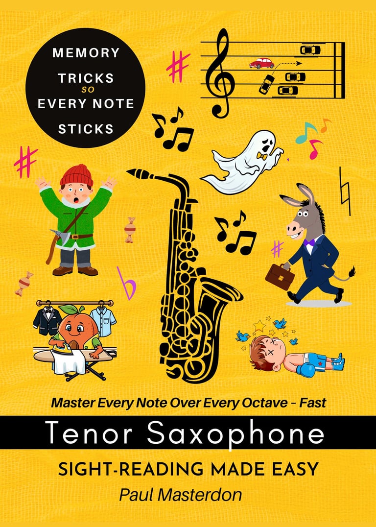Tenor sax mnemonics