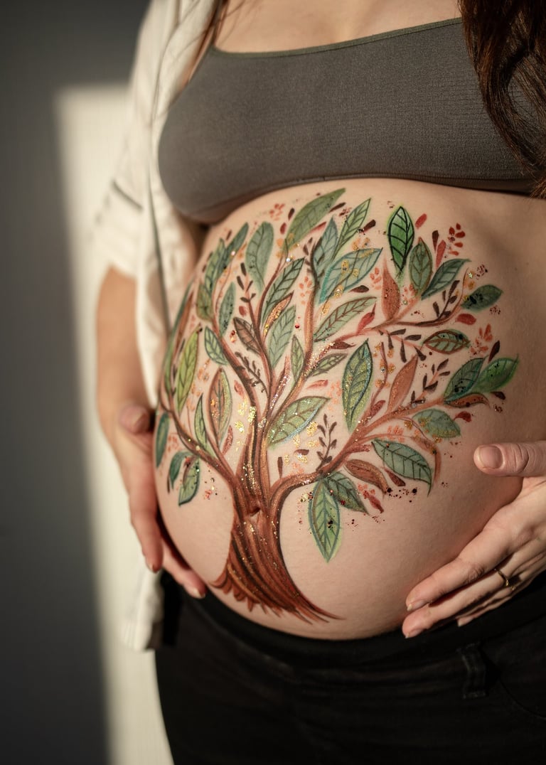 Photo bellypainting