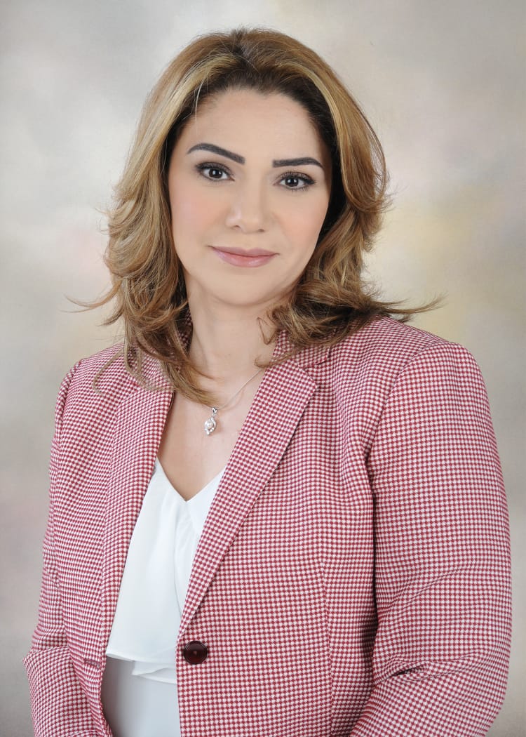 A portrait of trainer Abeer Khaled Musleh