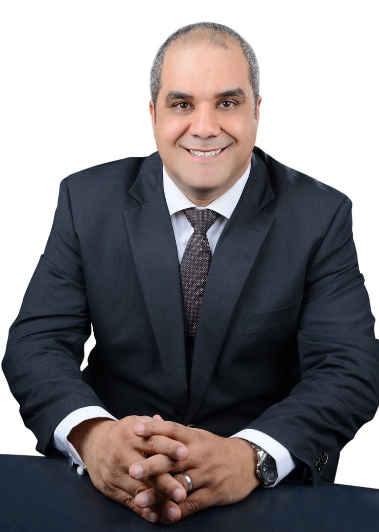 A portrait of trainer Khaled Mohamed Sadek