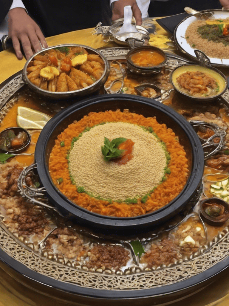 a man riding a skateboard down a street next to tall buildings