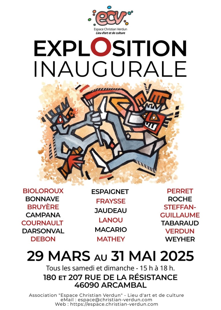 Affiche de Exposition Inaugurale