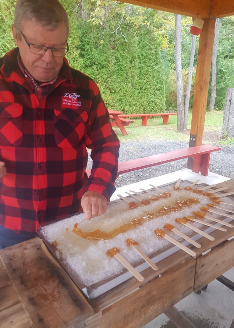 tire-erable-glace-cabane-sucre-quebec