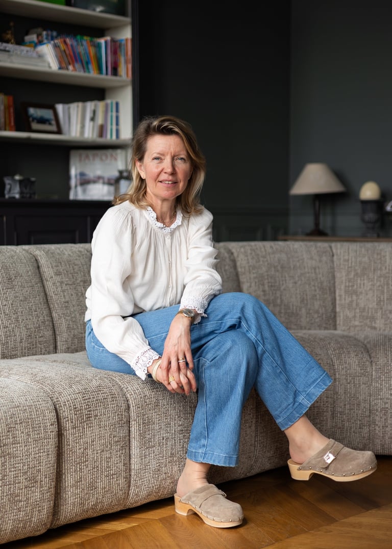 Céline Richet architecte Reims et Propriétaire de la Maison Rouge à Beaurieux https://lamaison-rouge