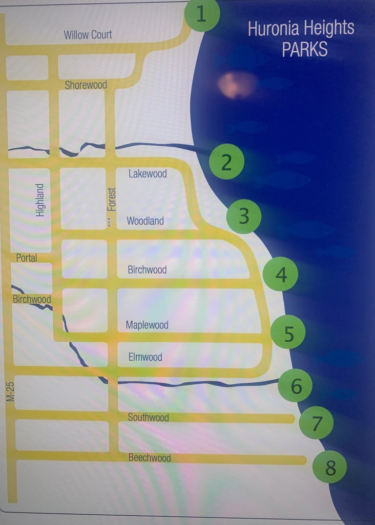 Huronia Heights Subdivision Worth Township, MI