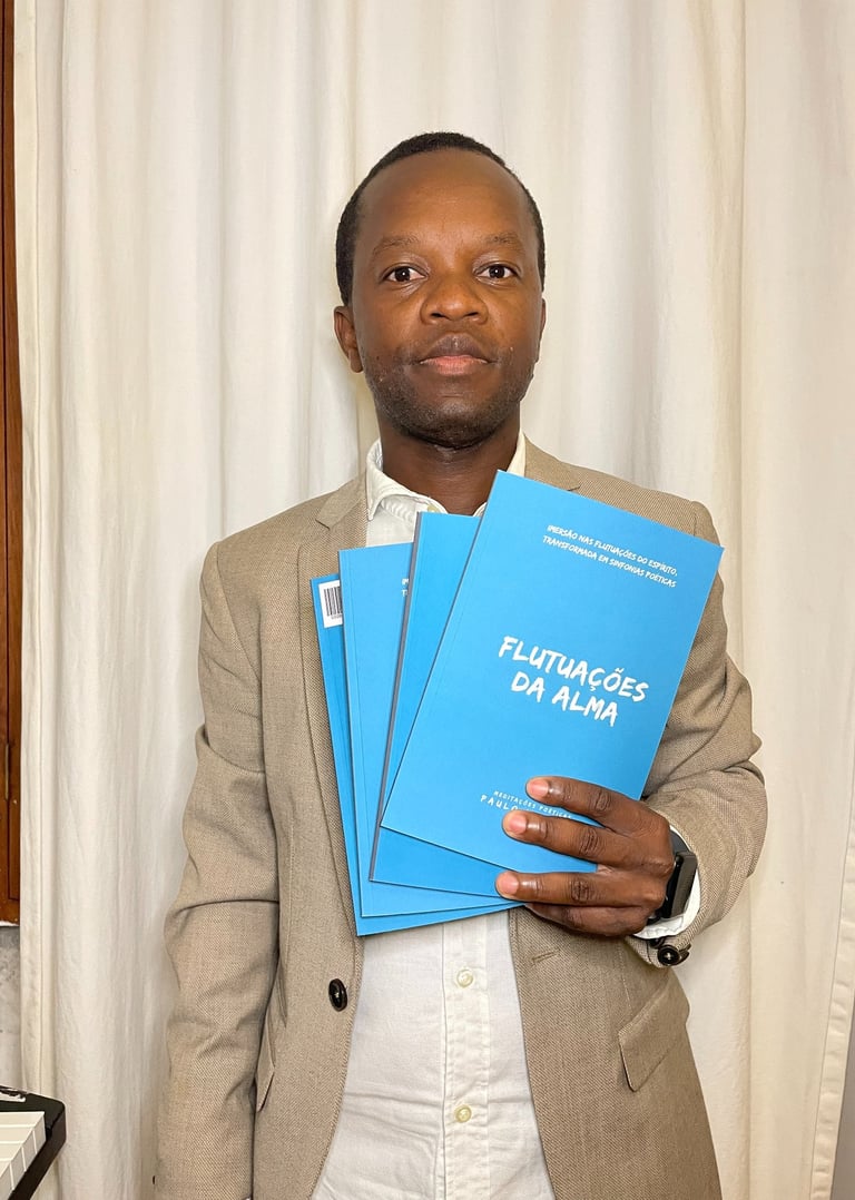 Livro Flutuações da Alma de Paulo Muhongo