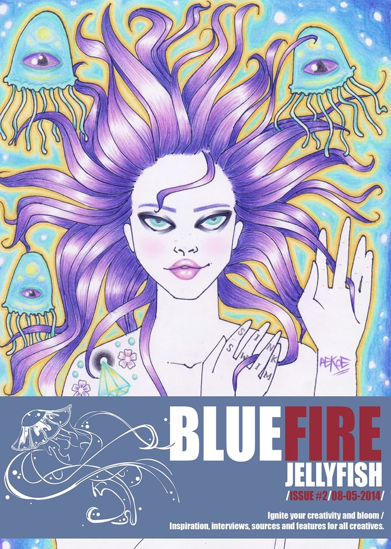 August 5, 2014 Issue of Blue Fire Jellyfish