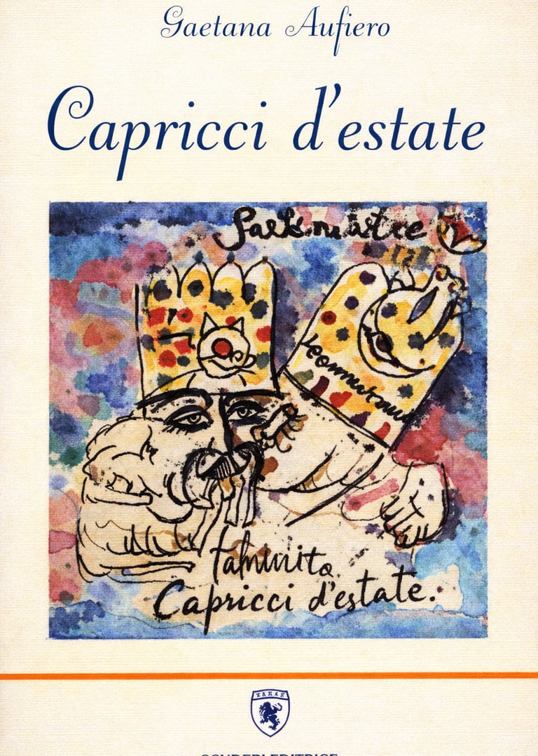 a book cover of capriccii del esto