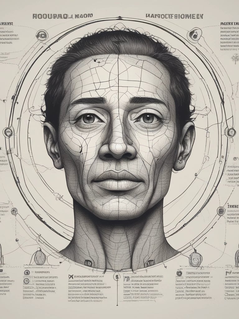 A multi-story brick building with large windows, labeled 'School of Education', is framed by green foliage and yellow flowers in the foreground. The building features modern architectural lines with a series of stacked, protruding window sections.