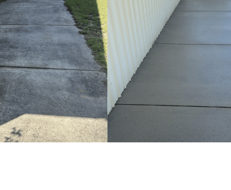 Professional Pressure washing/ surface cleaning in Obrien Florida.