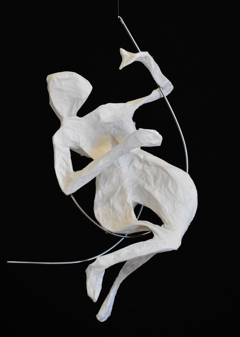 sculpture papier aurelie burette