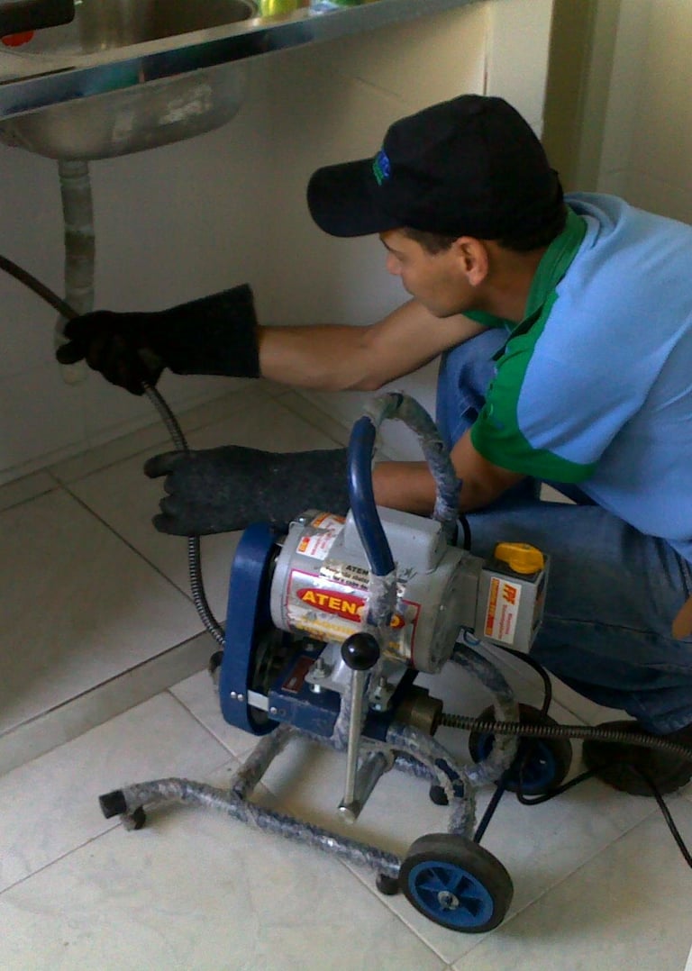 desentupimento de maquina