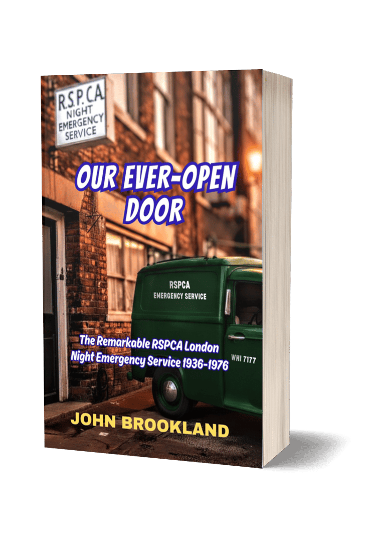 Cover of paperback back book RSPCA Our Ever Open Door