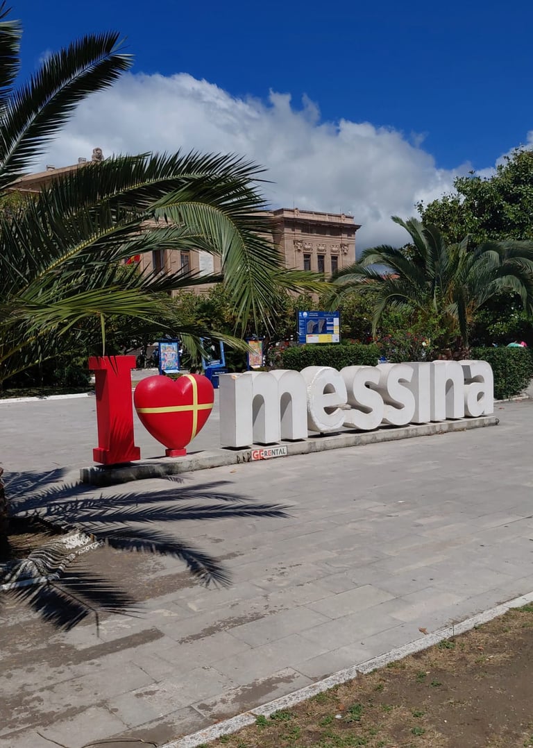 Cidade de Messina, Itália - destino de cidadania italiana para brasileiros