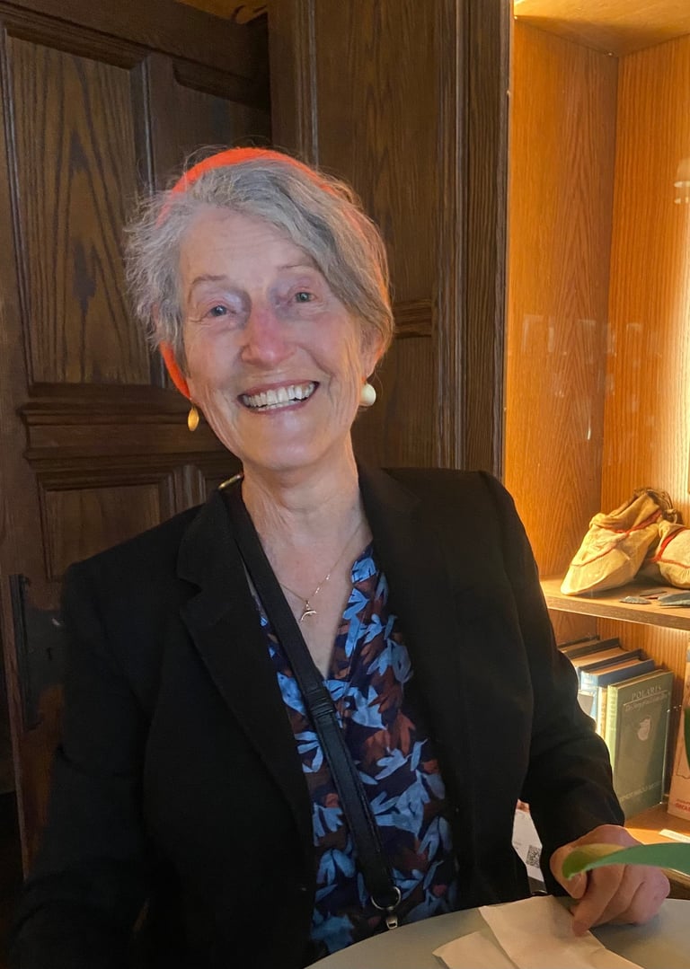 Author Susan Baur smiling for a picture. 