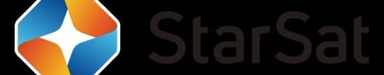 A picture showing a StarSat logo
