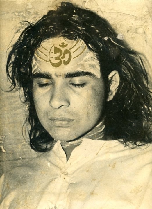 Shri Babaji in meditazione