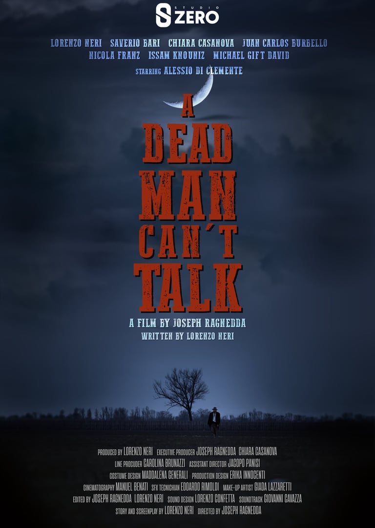 Il Vagabondo (2025) - Cortometraggio Western - Poster
