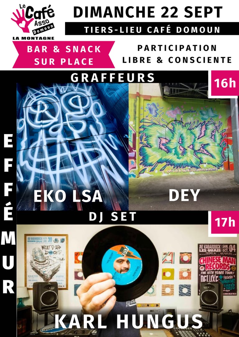 Dey MKO LSA, Eko LSA, fresque, performance