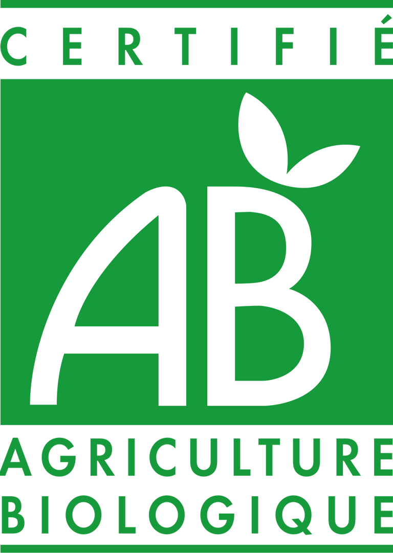 Logo AB Agriculture Biologique  Champagne Philippe Hautem