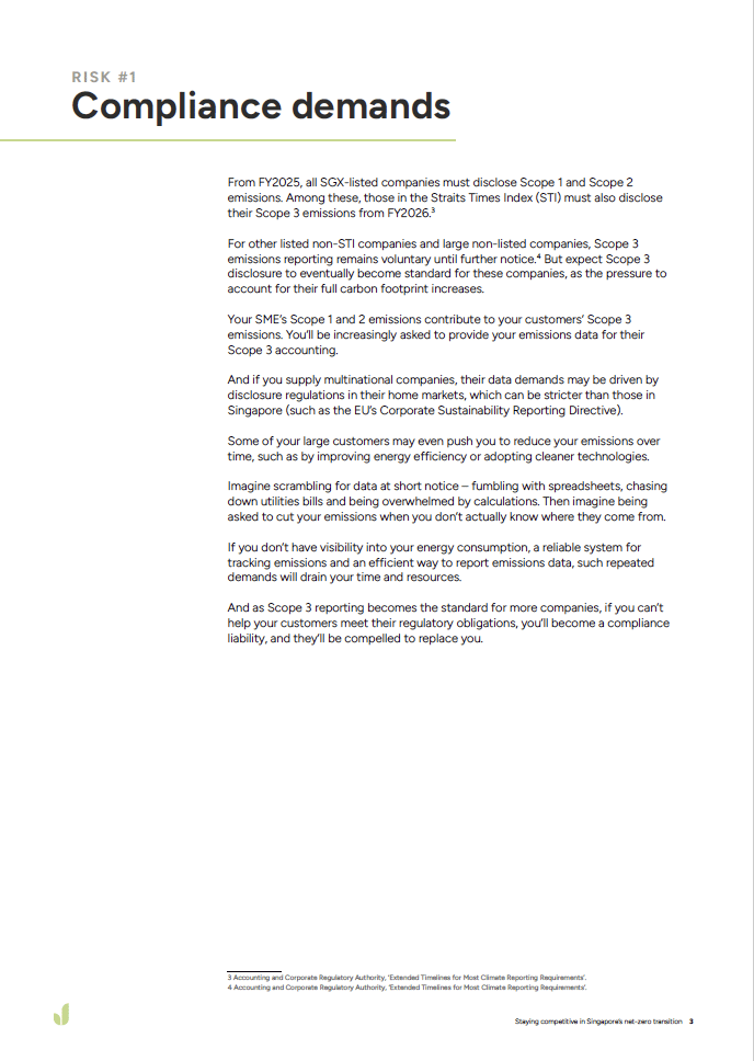 White paper – Staying competitive in Singapore’s net-zero transition 
