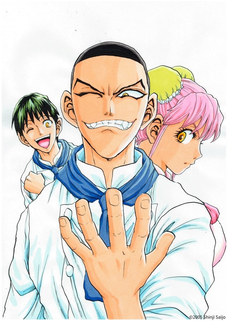 Iron Wok Jan! | Ilustração Promocional