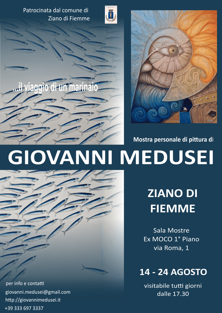 Mostra di pittura ....il viaggio di un marinaio Ziano di Fiemme