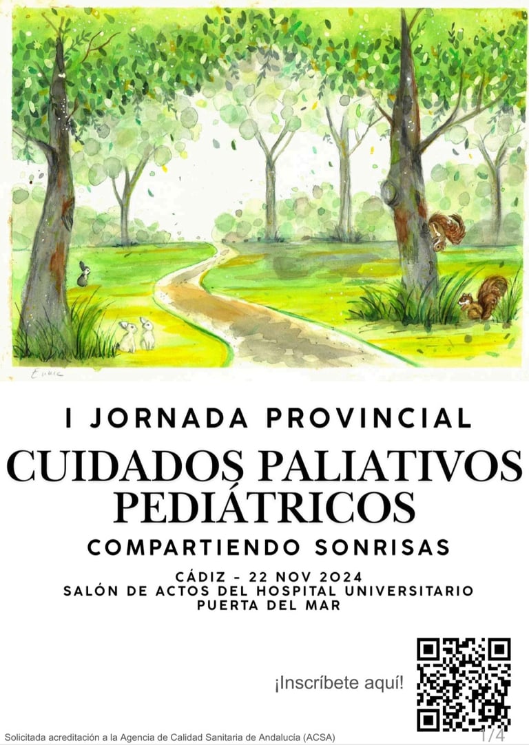 I Jornada provincial cuidados paliativos pediátricos compartiendo sonrisas Hospital Puerta del Mar