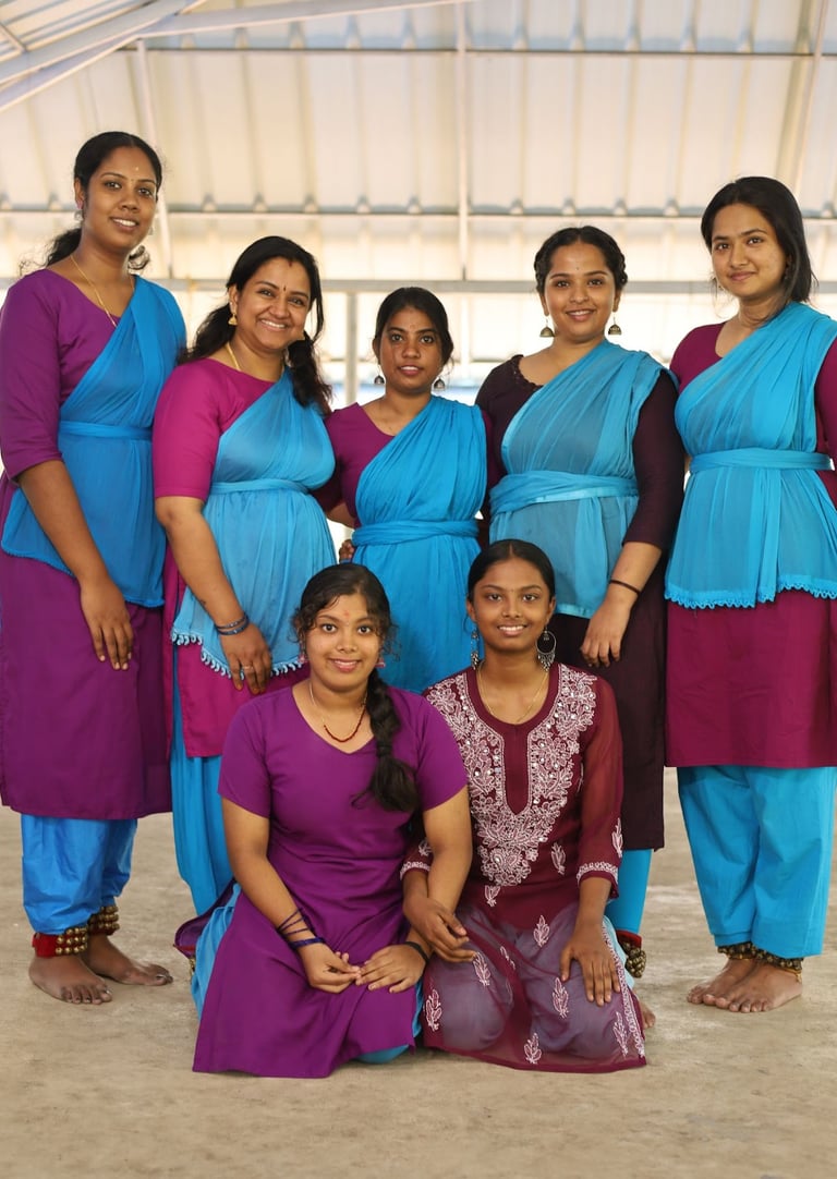 Bharatanytam practice
