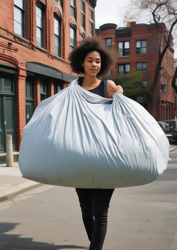 blue and white striped round textile