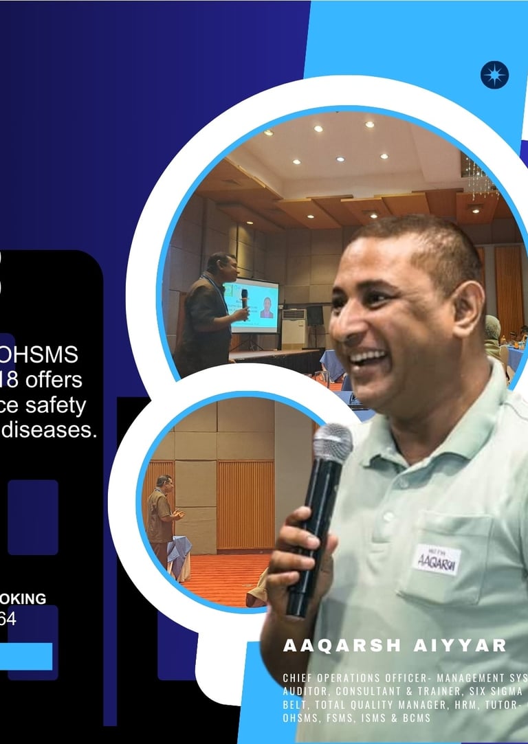 "OHSMS Training based on ISO 45001:2018"