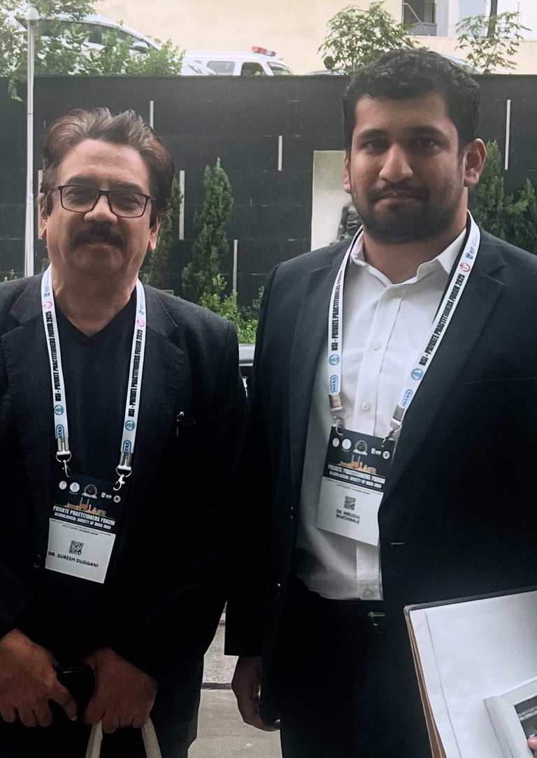 Dr Mrudul Bhatjiwale and Dr Suresh Dugani