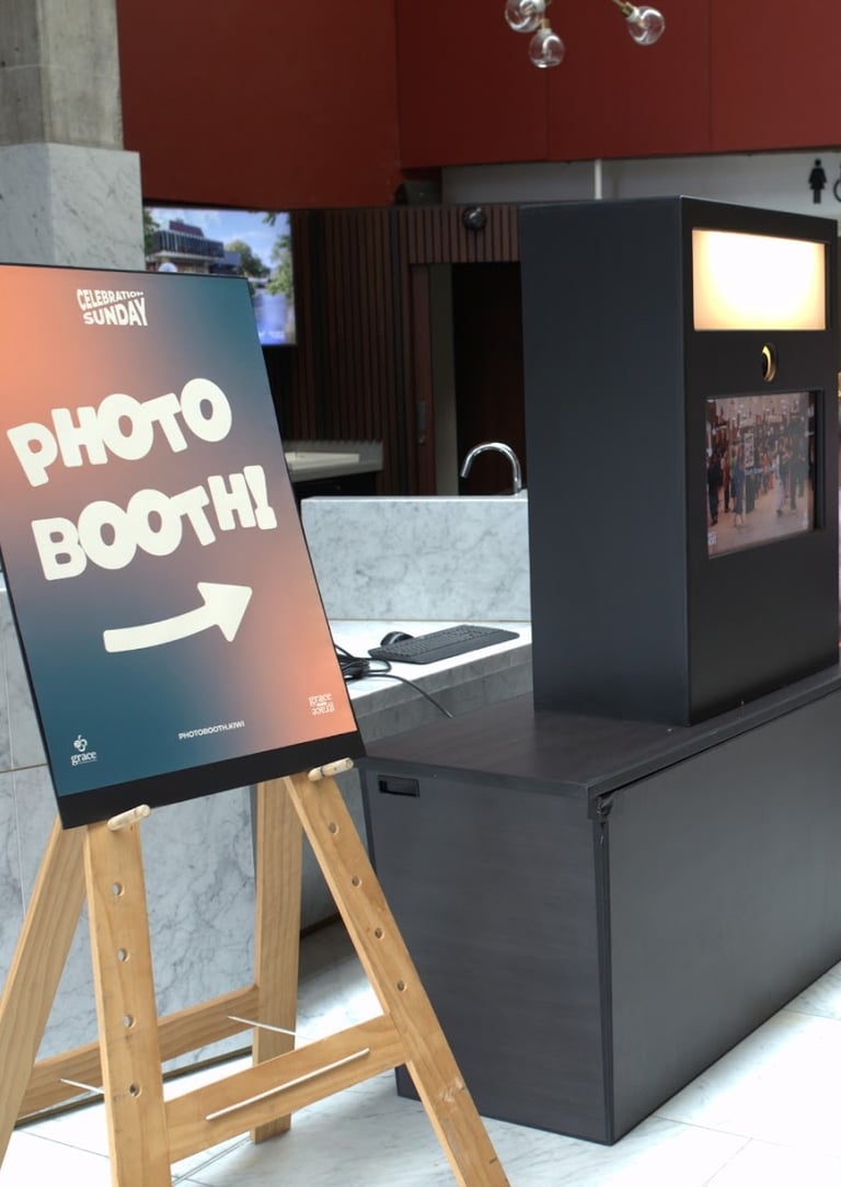 Photobooth Hire setup