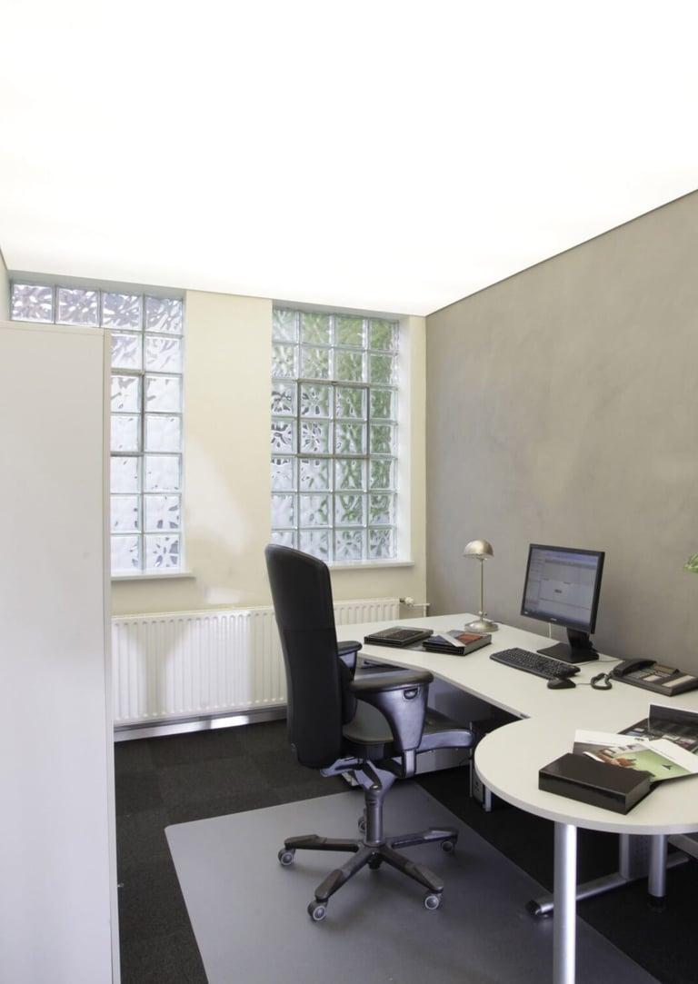 lichtdecke im büro 