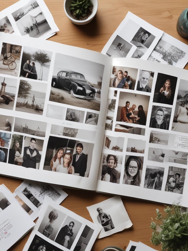 blue and white striped round textile