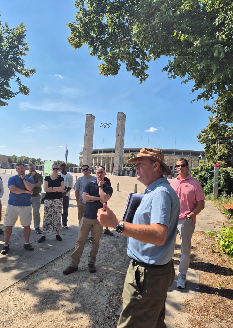 Andrew White Private Tour in Berlin, Olympic Stadium