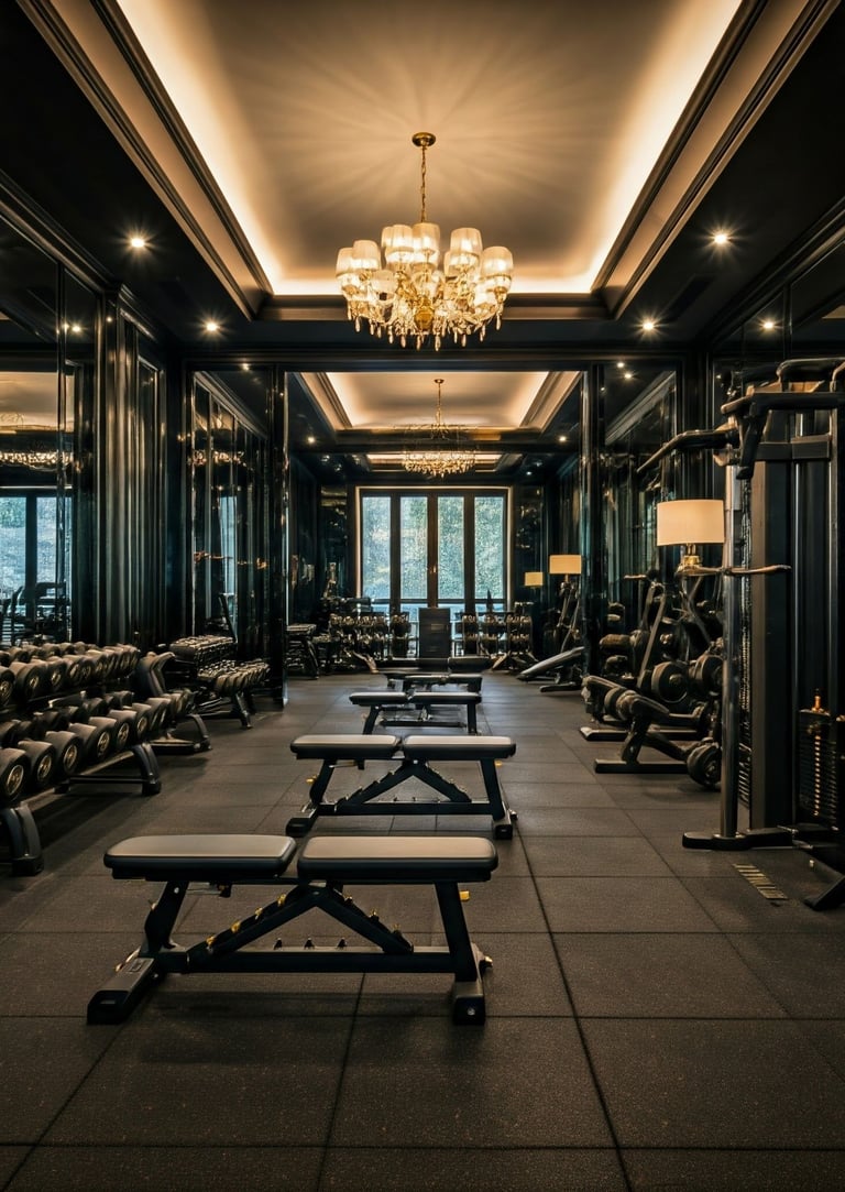 Luxury gym personal training