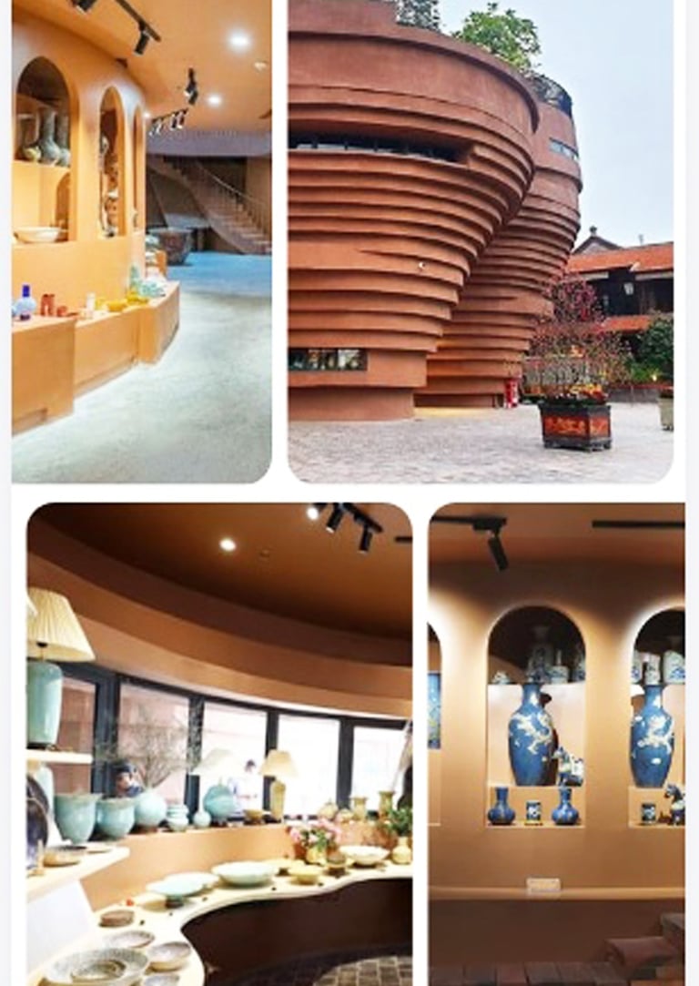 make pottery in Bat Trang