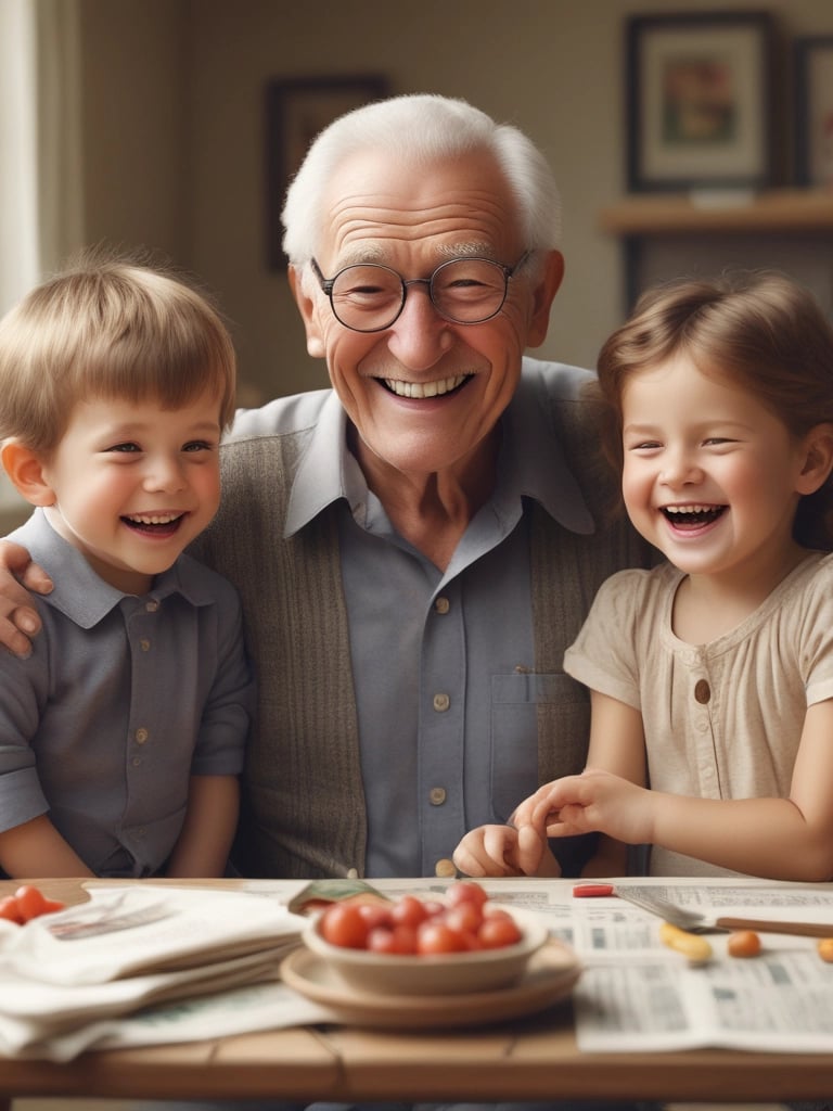blue and white striped round textile