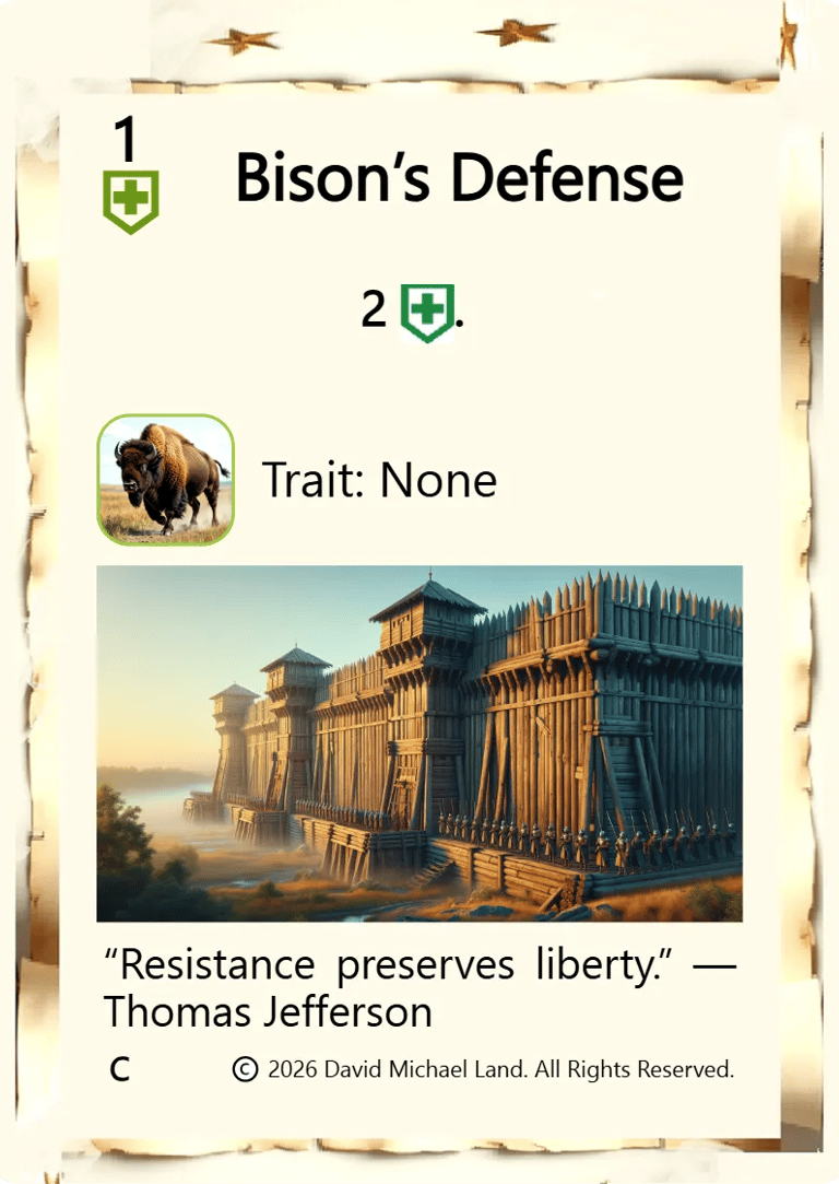 Bison's Defense