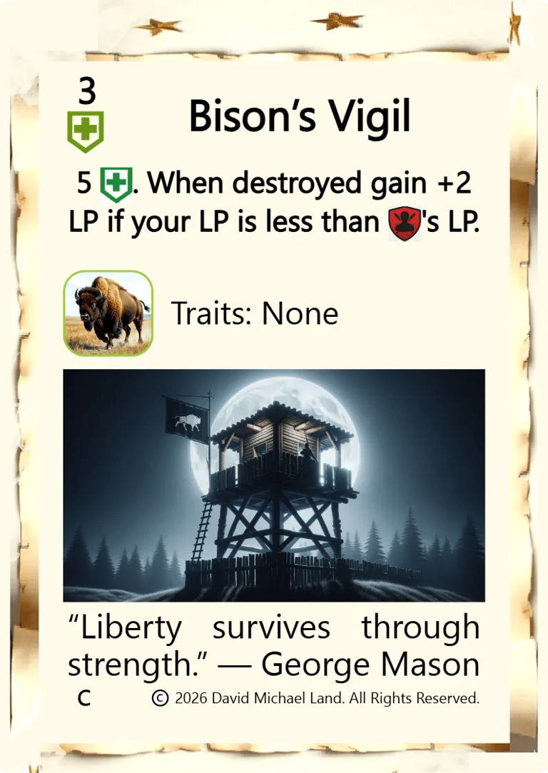 Bison's Vigil