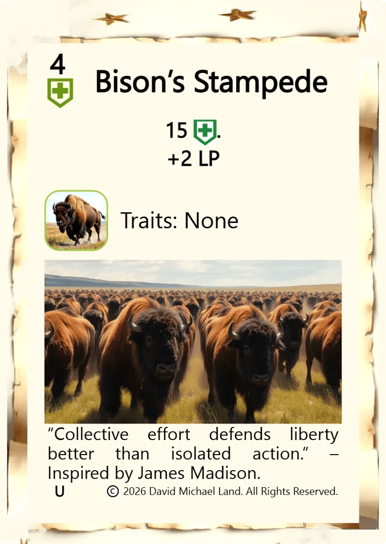 Bison's Stampede